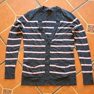 Loft striped cardigan